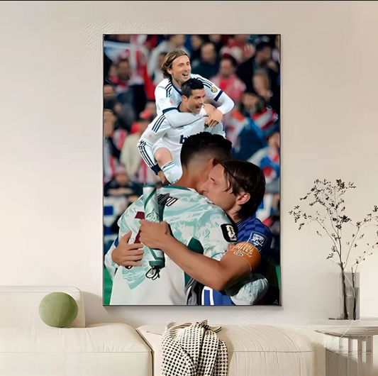 Art mural Luka Modric