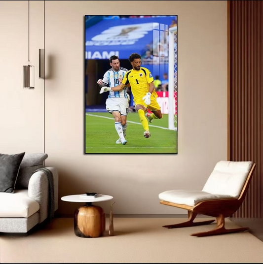 Art mural Lionel Messi