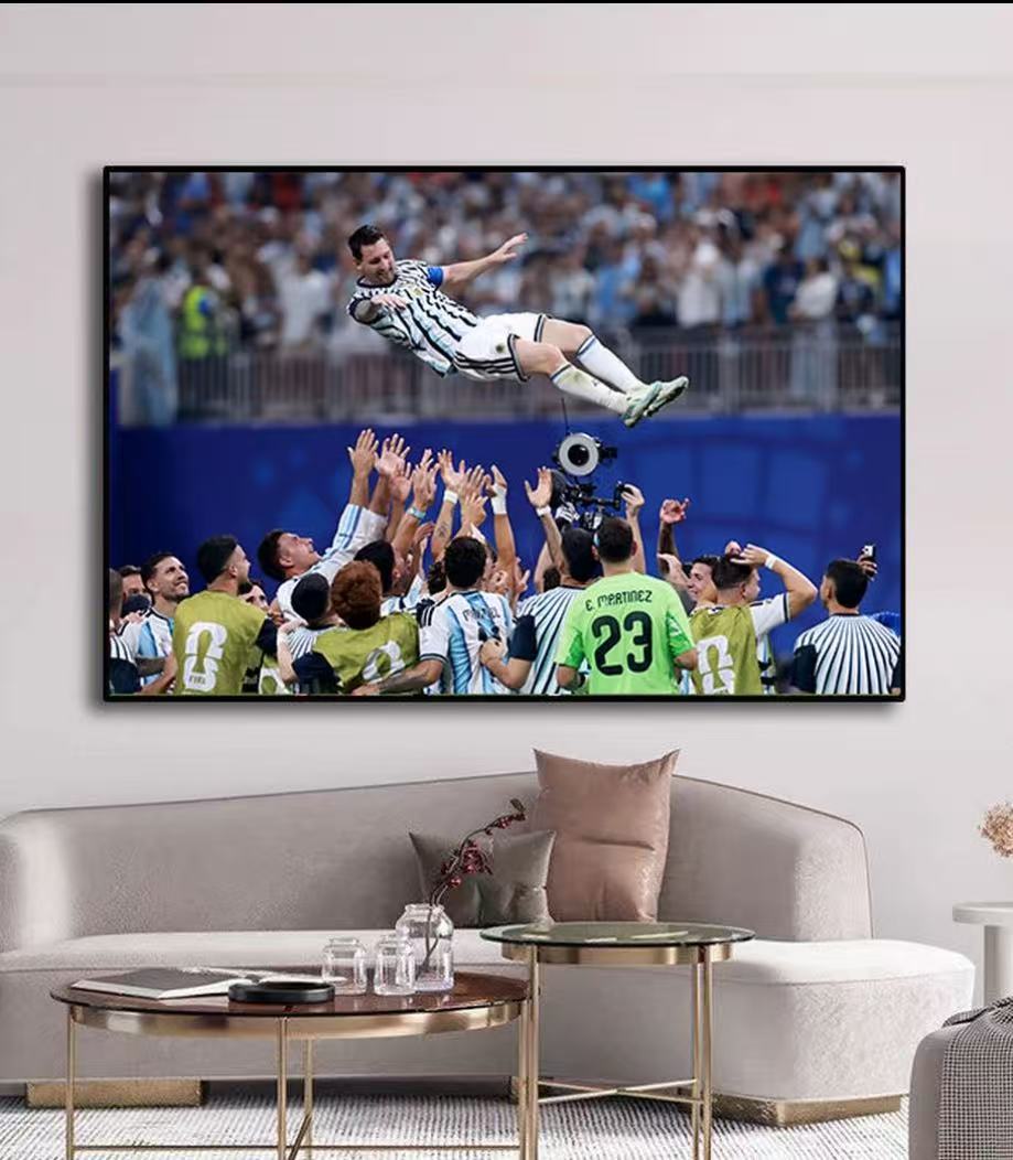 Lionel Messi Wandkunst