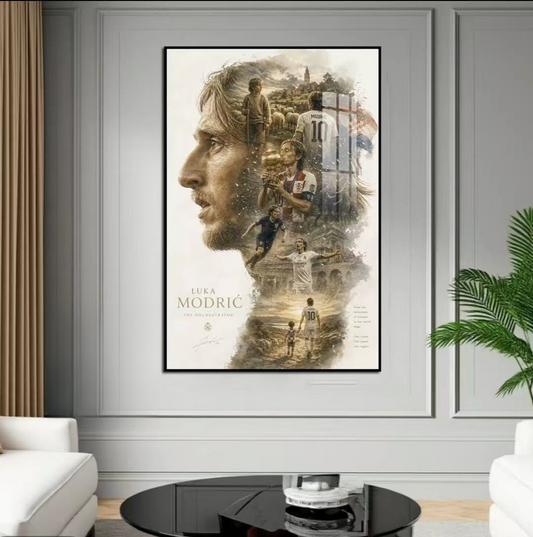 Art mural Luka Modric