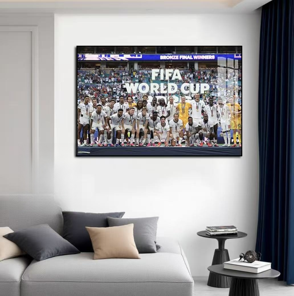England 2026 World Cup Third Place Wall Art