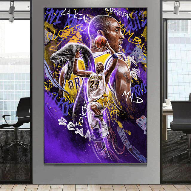 Kobe Bryant Wall Art