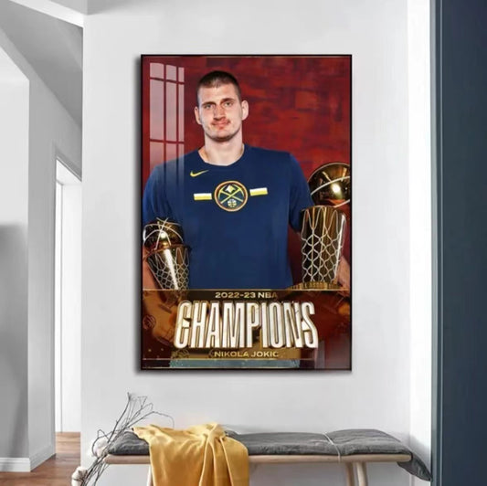 Nikola Jokic Wall Art