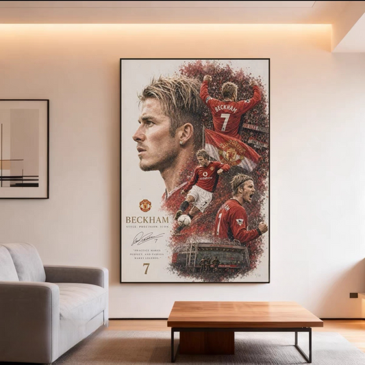 David Beckham Wall Art