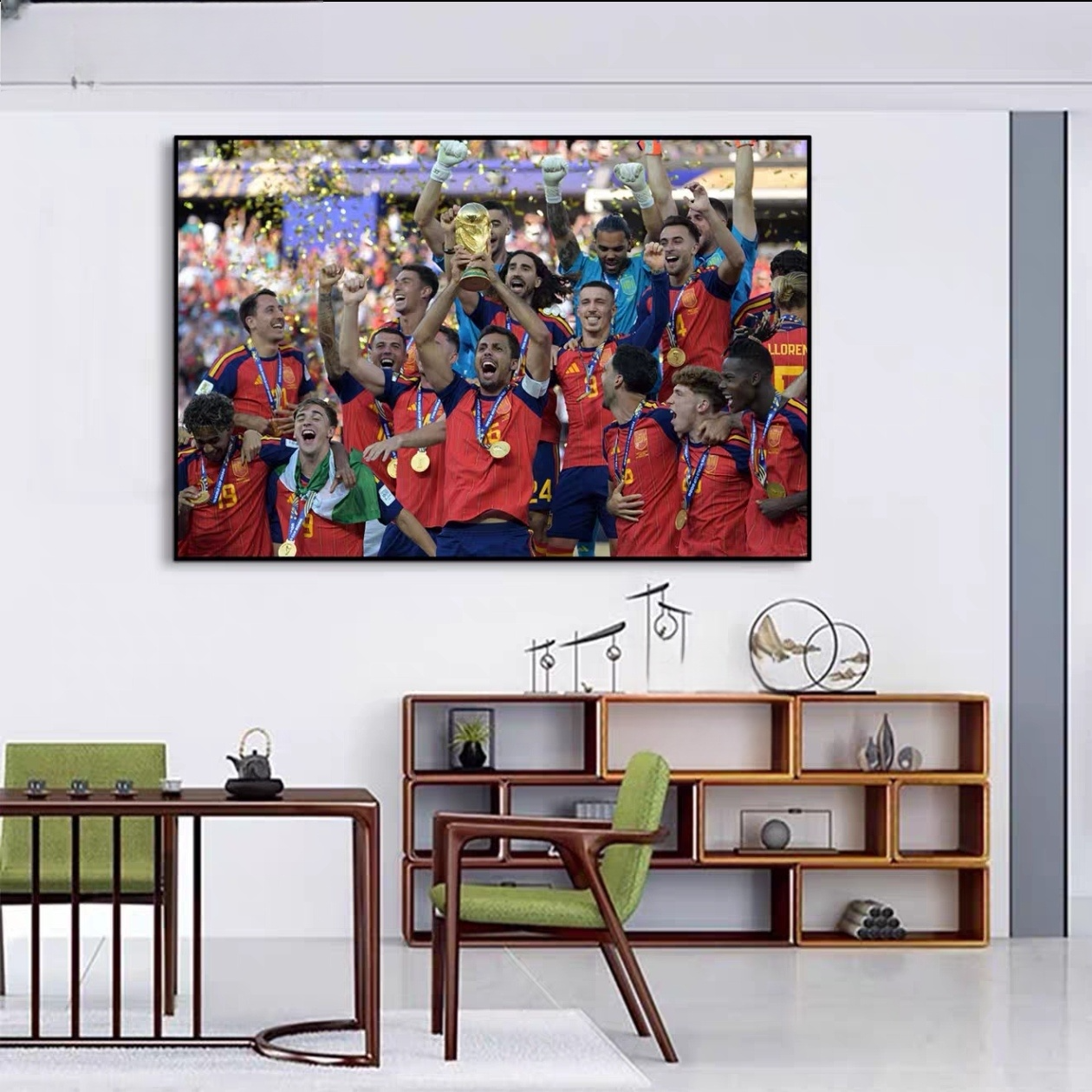 Spain 2026 World Cup Champions Wall Art