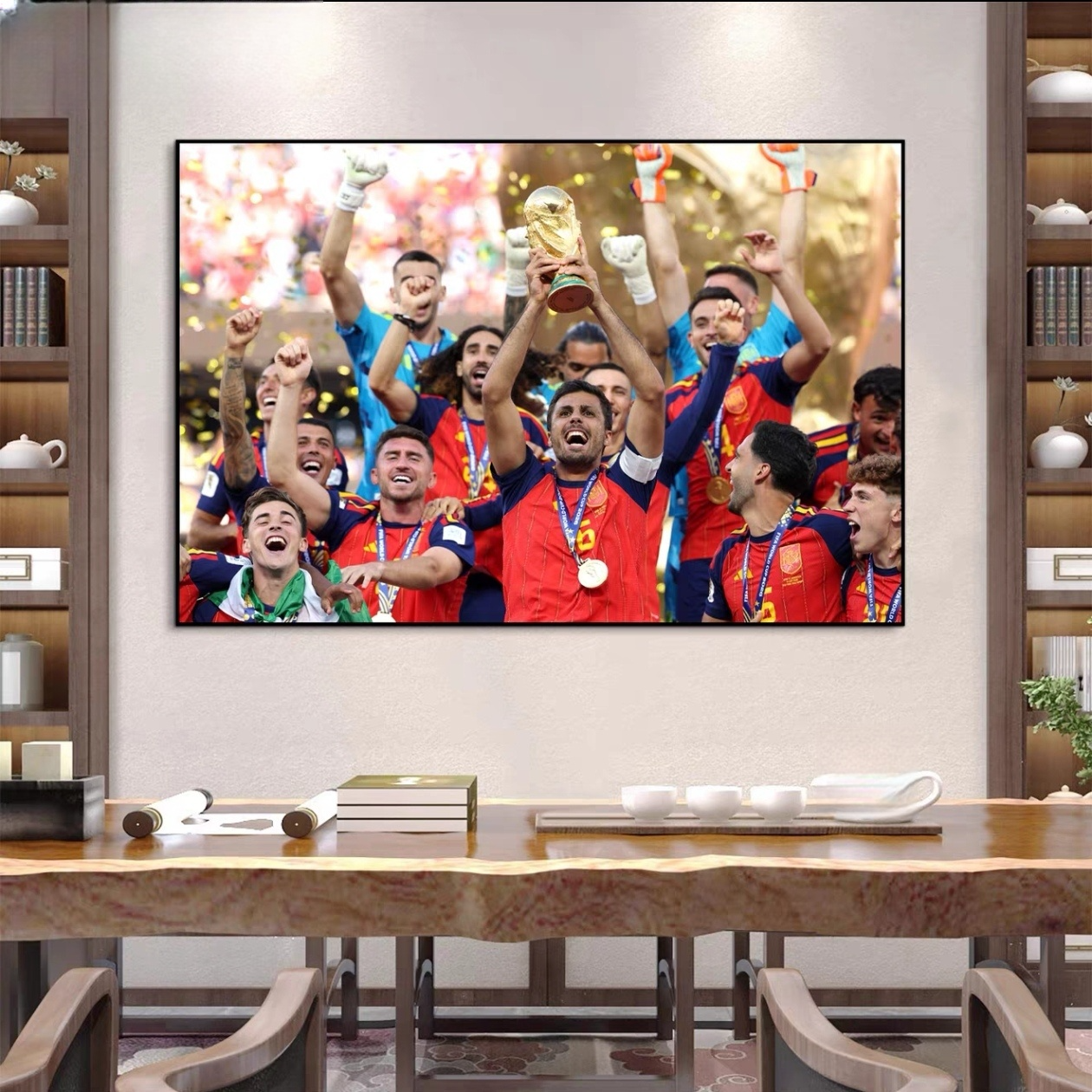 Spain 2026 World Cup Champions Wall Art