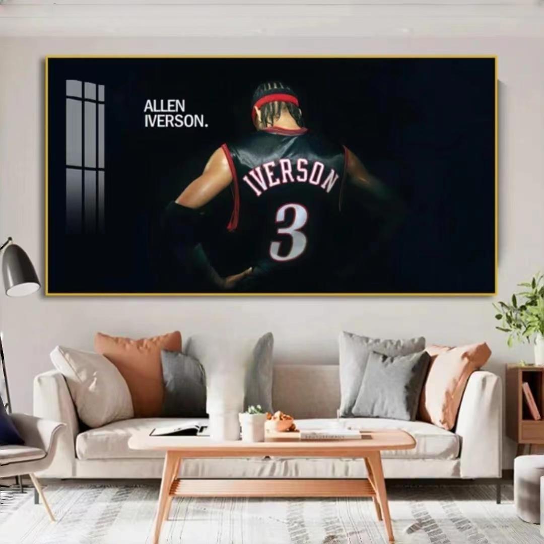 Arte de la pared de Allen Iverson