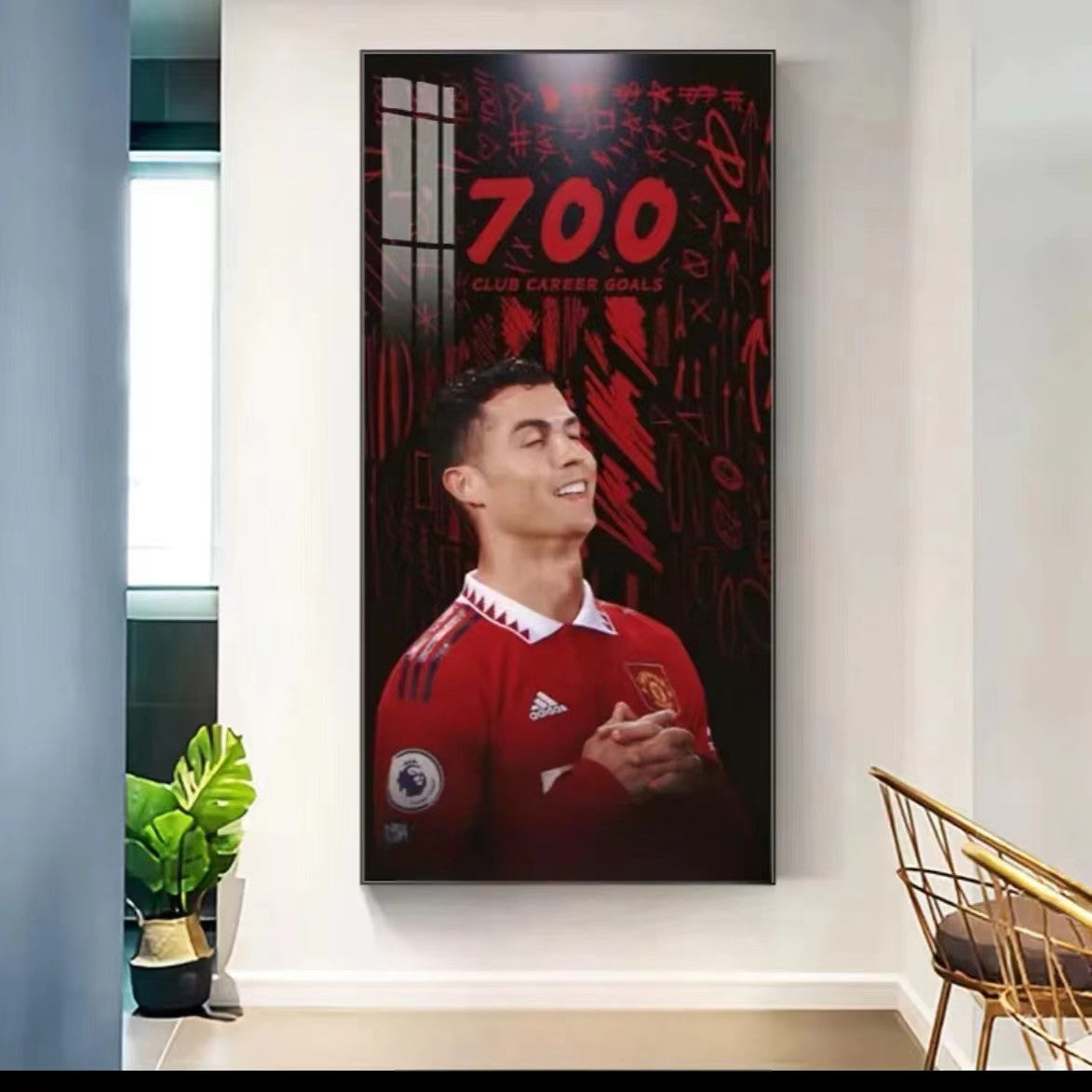 Cristiano Ronaldo Wandkunst