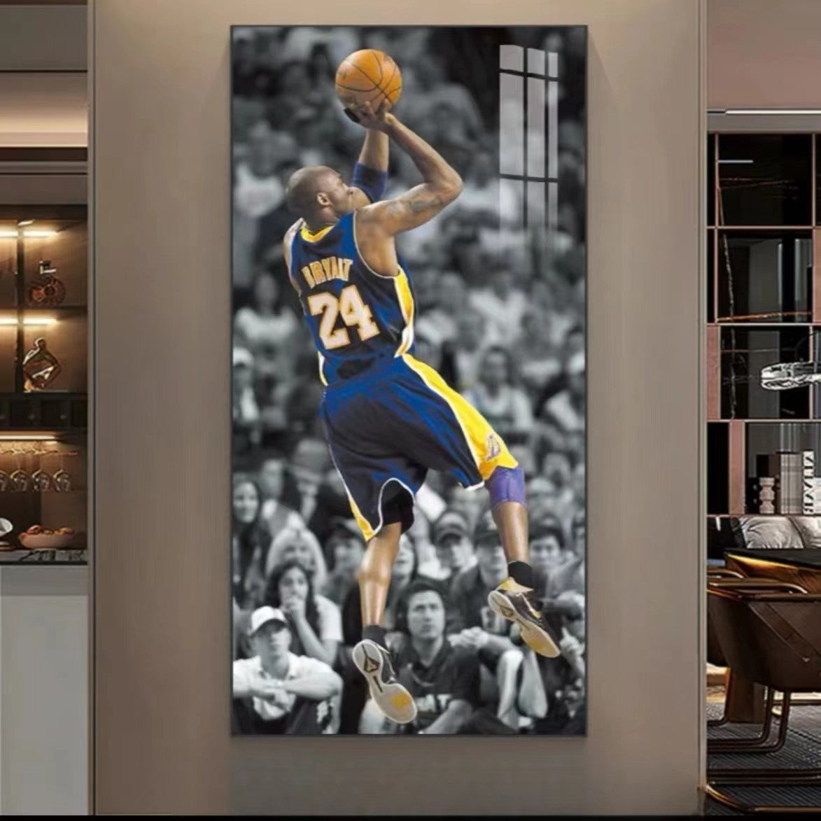 Kobe Bryant Wandkunst