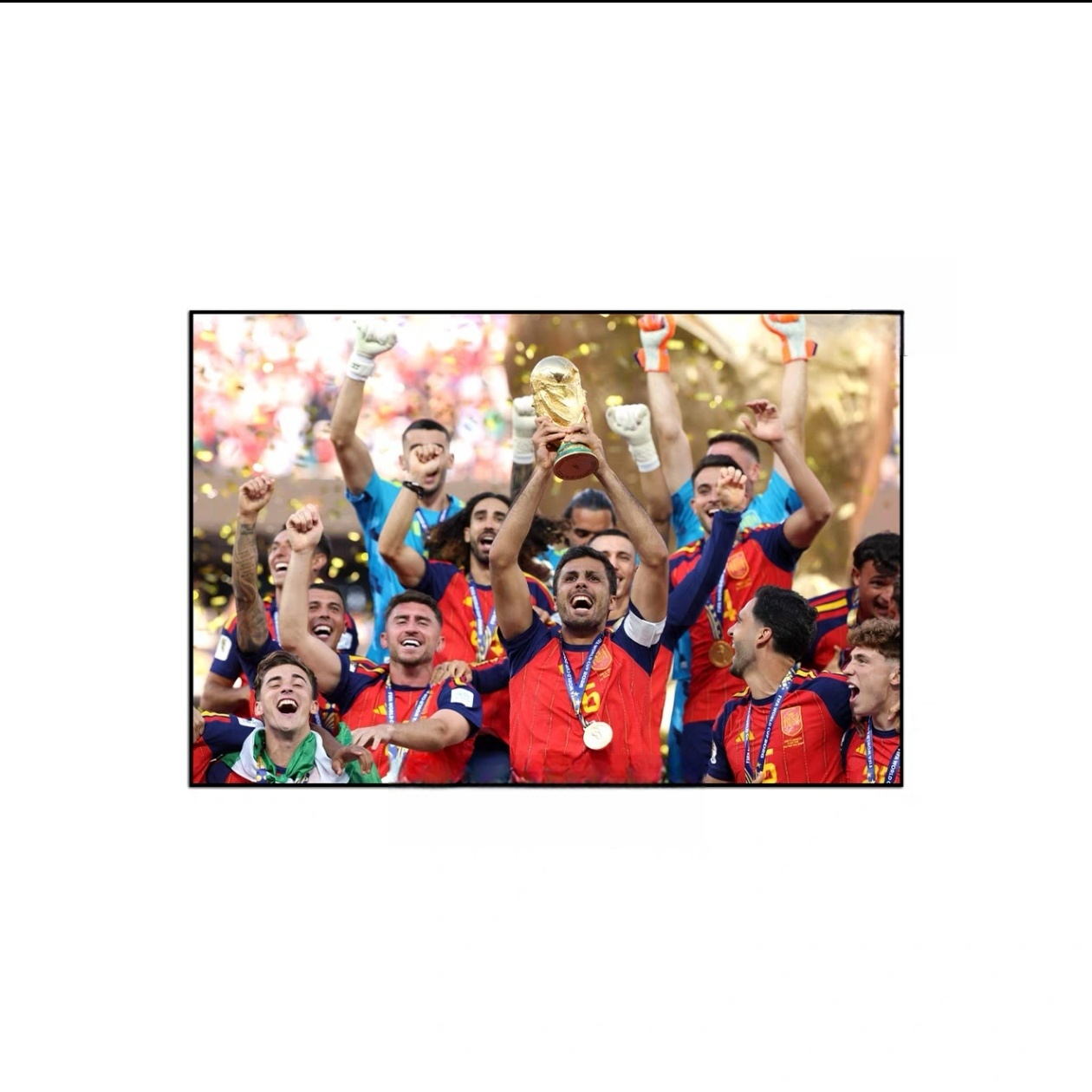 Spain 2026 World Cup Champions Wall Art