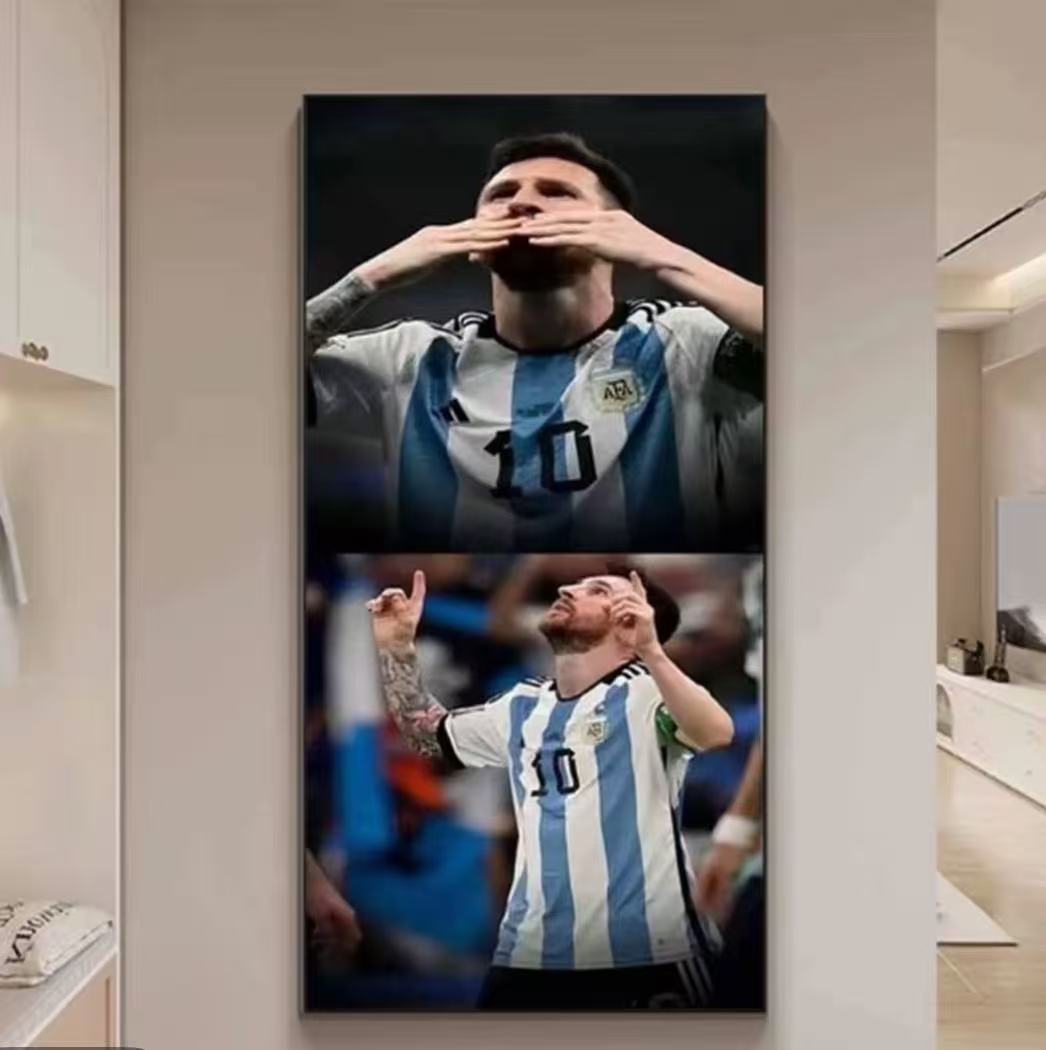 Art mural Lionel Messi