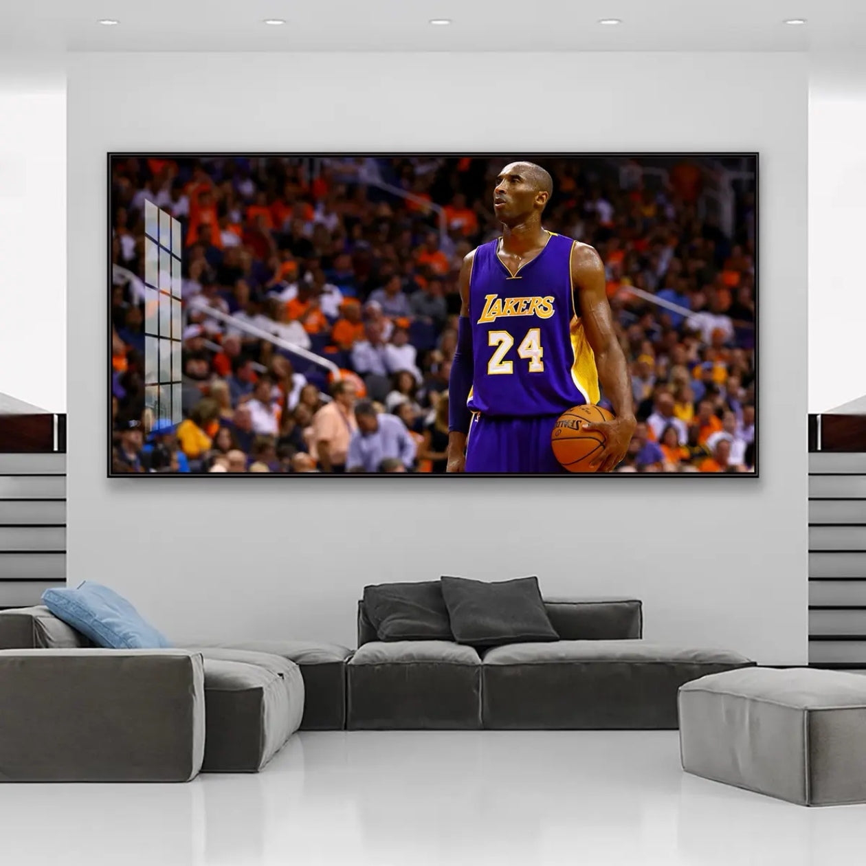 Arte de la pared de Kobe Bryant