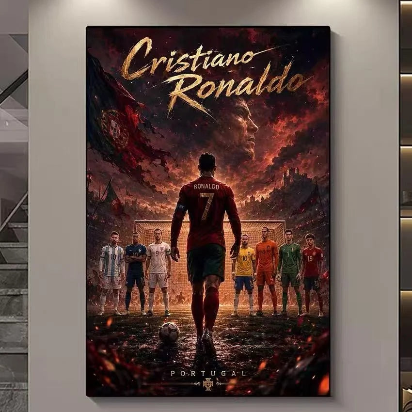 Cristiano Ronaldo Wall Art
