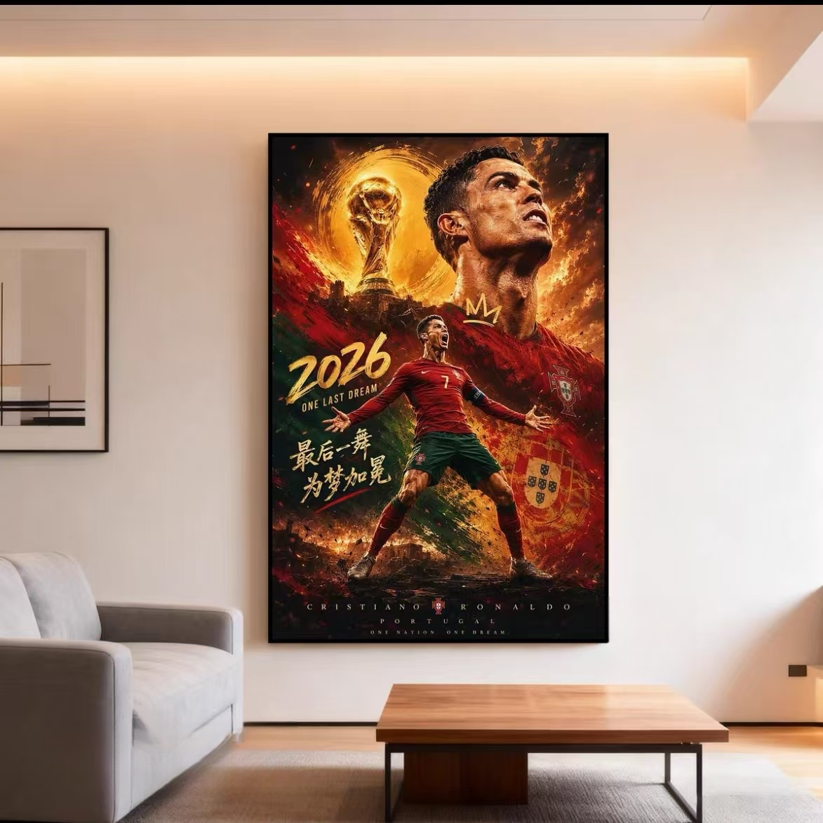 Cristiano Ronaldo Wall Art