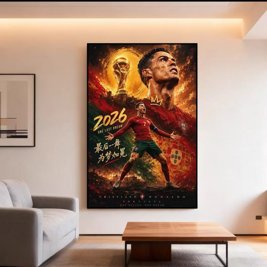 Cristiano Ronaldo Wall Art