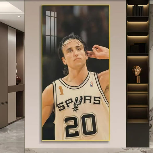 Manu Ginobili Wall Art