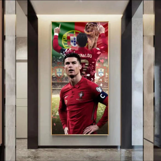 Cristiano Ronald Wandkunst