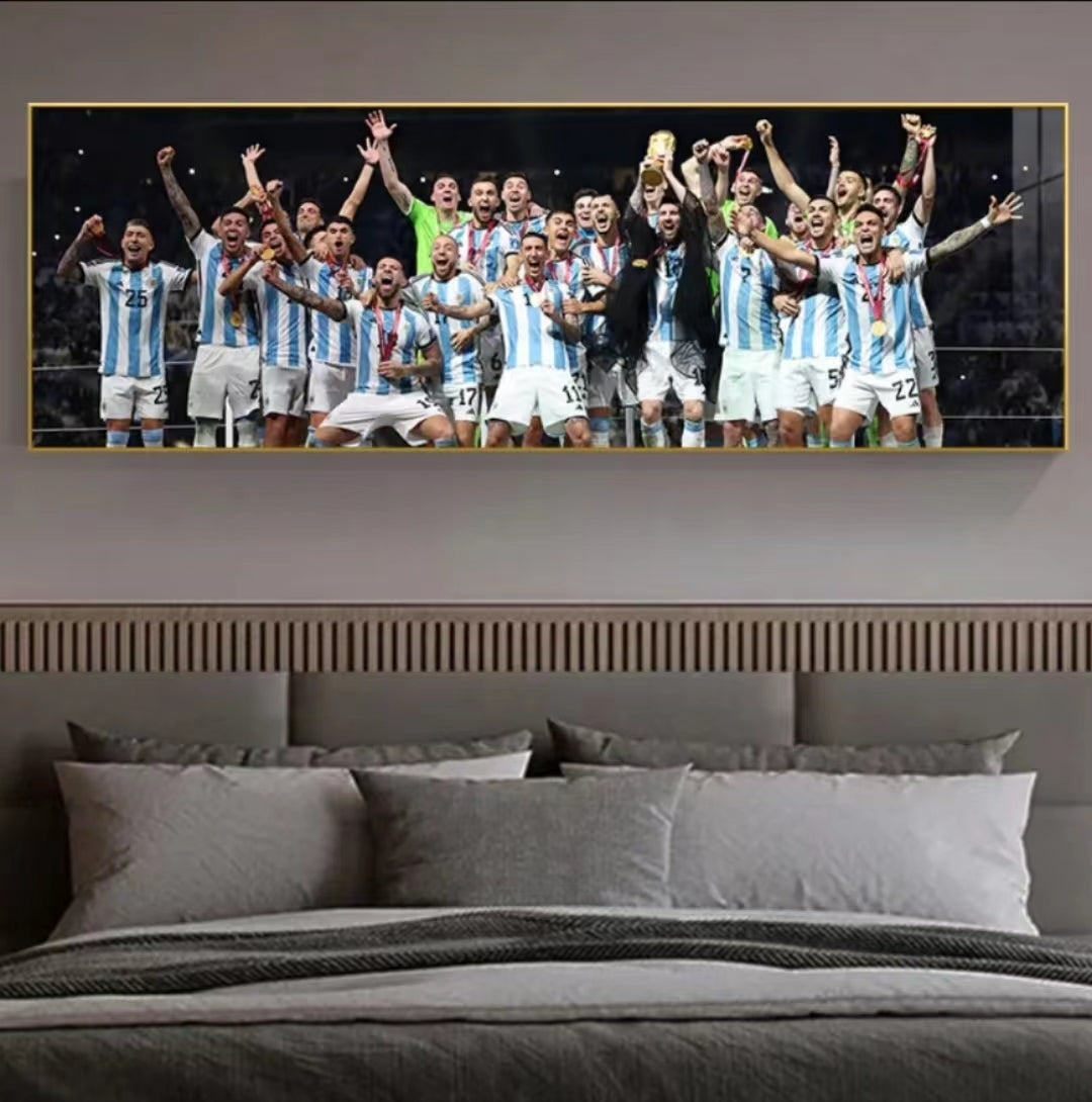 Argentina 2022 World Cup Winner Wall Art