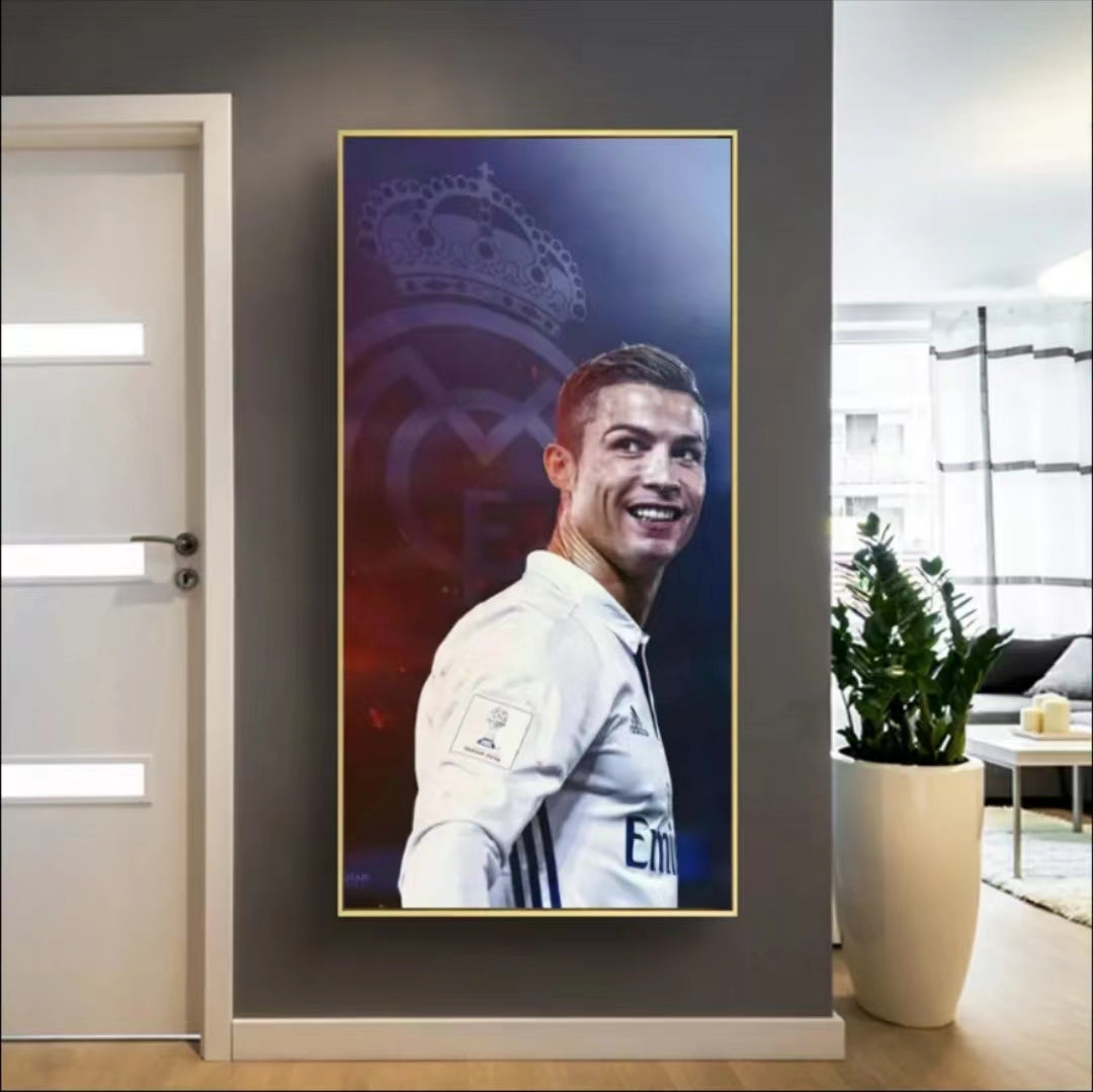 Arte de pared cristiano ronald