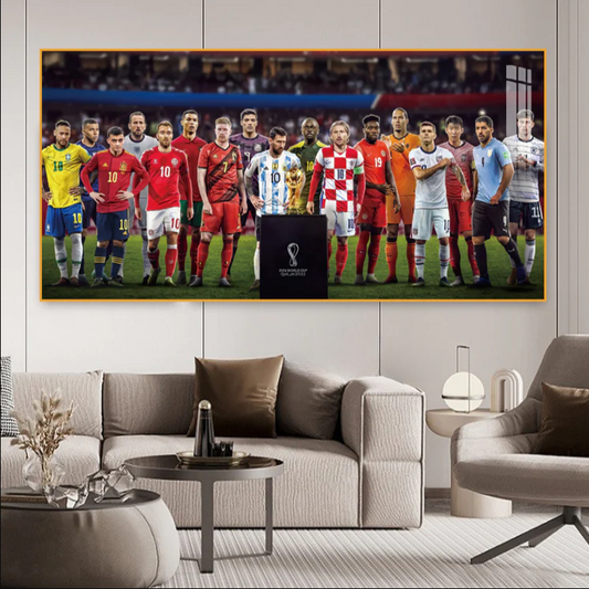 All-Football Star Wall Art