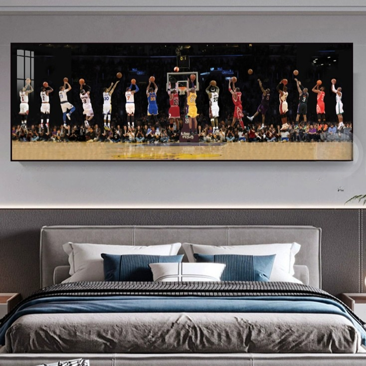 All-Basketball Star Wall Art