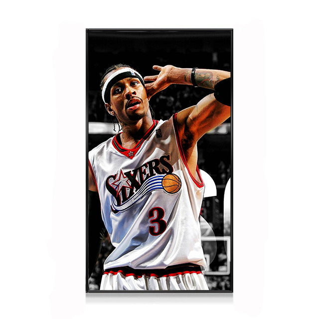 Arte de la pared de Allen Iverson