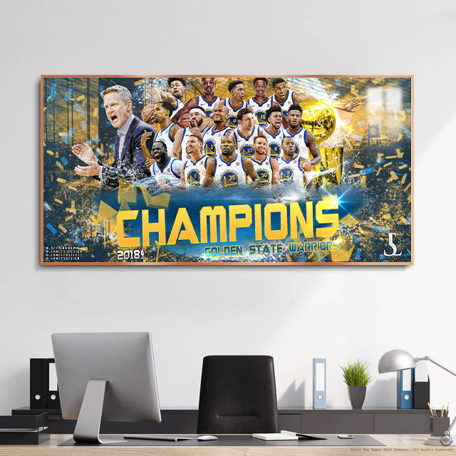 Golden State Warriors Wall Art CWALLART