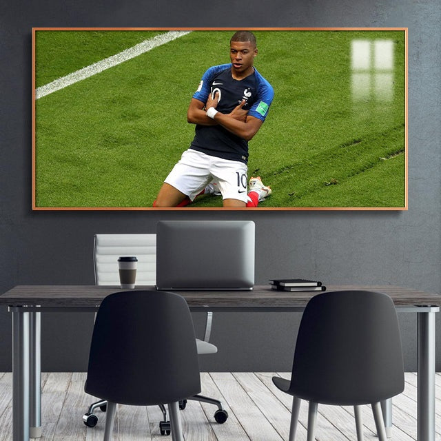 Kylian Mbappe Wall Art