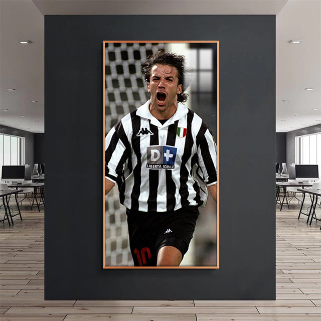 Del Piero Juventus Wall Art