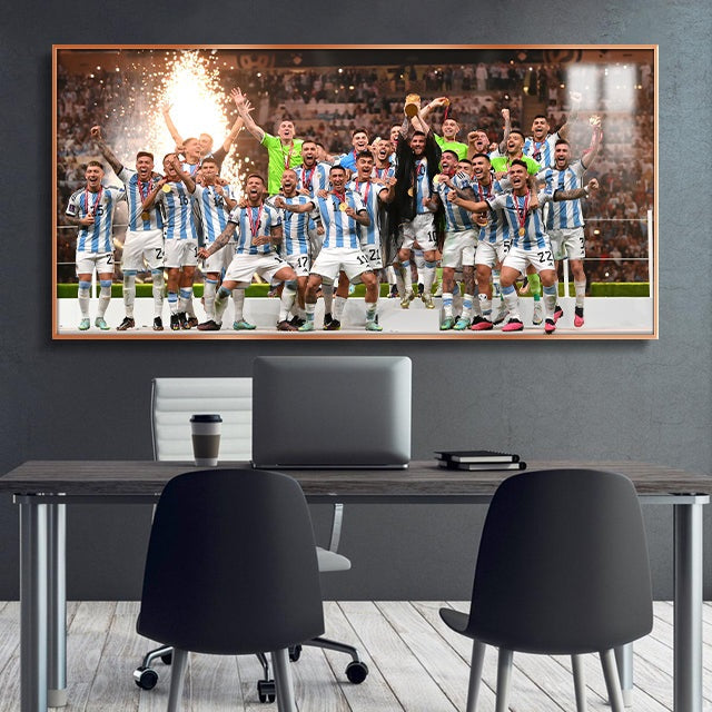 Argentina 2022 World Cup Winner Wall Art