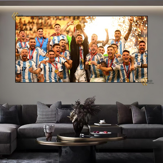 2022 Group Photo Of Argentina Decorative Wall Art