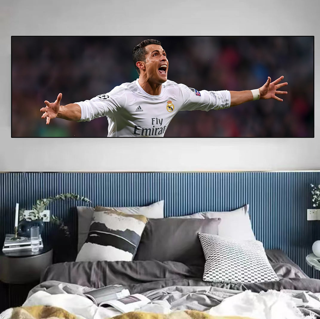 Cristiano Ronaldo Real Madrid Schlafzimmer dekorative Wandkunst