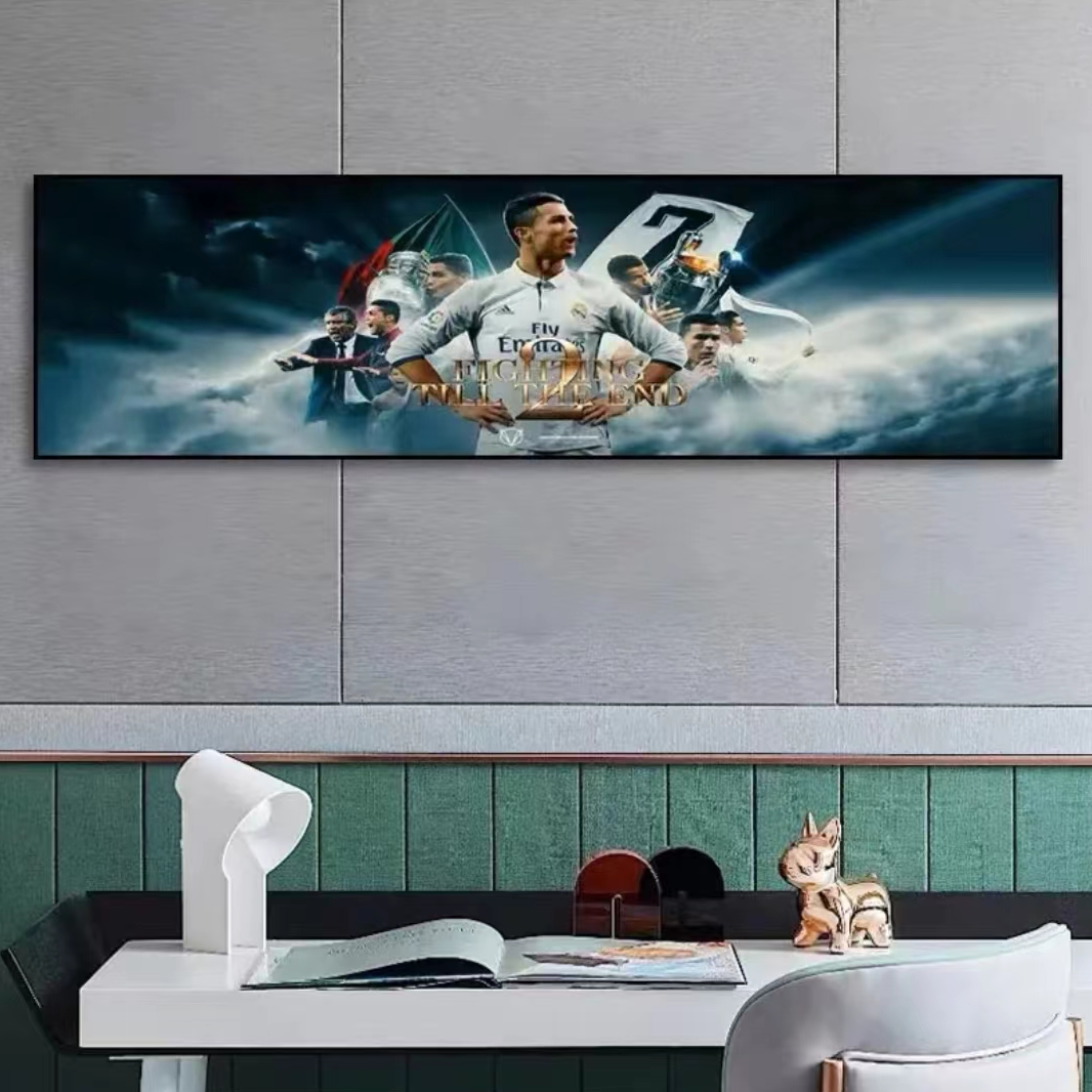 Arte decorativo de la pared de Cristiano Ronaldo