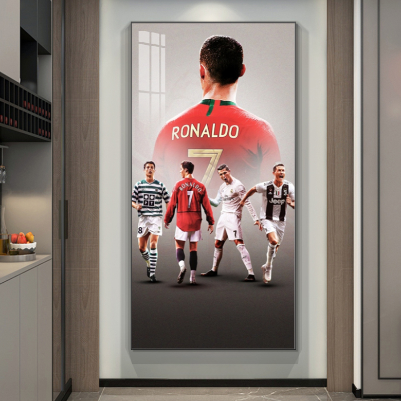 Cristiano Ronaldo Wandkunst