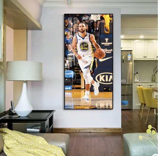 Stephen Curry Wandkunst