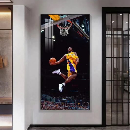 Kobe Bryant Wandkunst