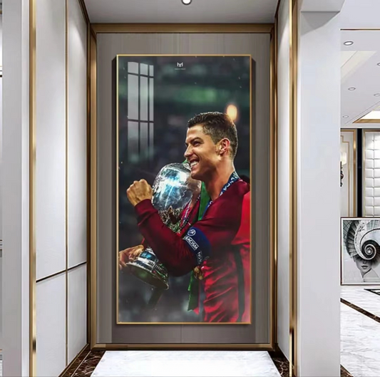 Arte de pared cristiano ronald