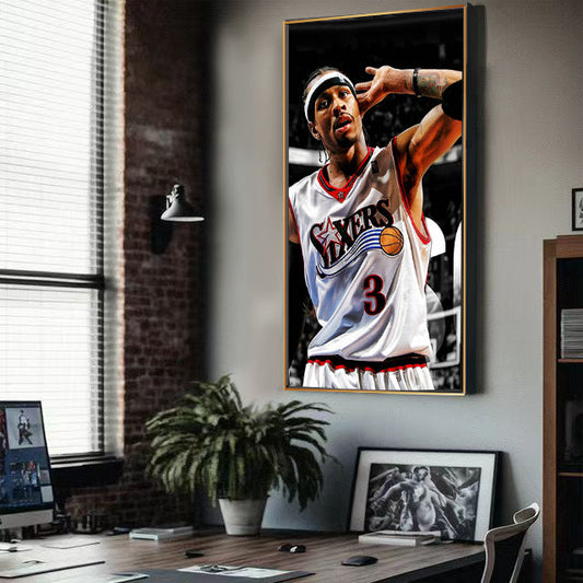 Allen Iverson Wandkunst