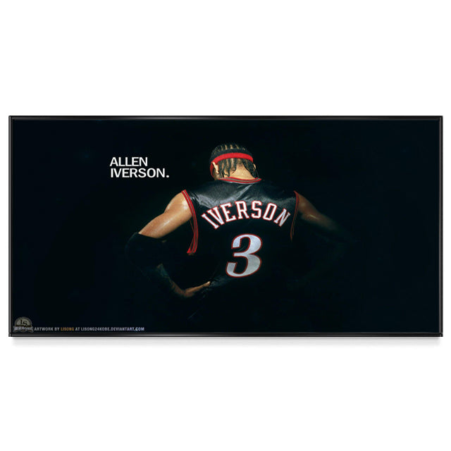 Arte de la pared de Allen Iverson