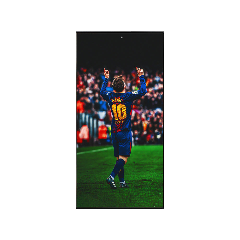 Arte de pared de Lionel Messi