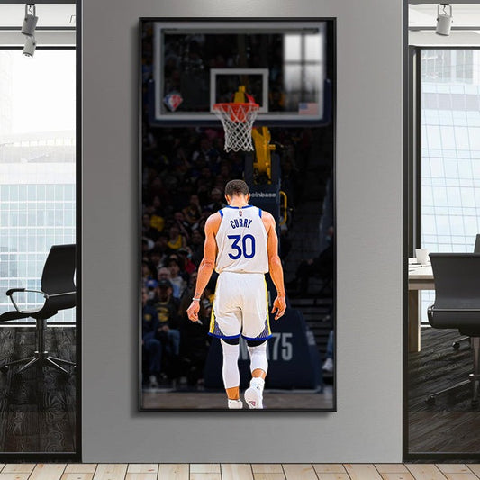 Stephen Curry Wandkunst