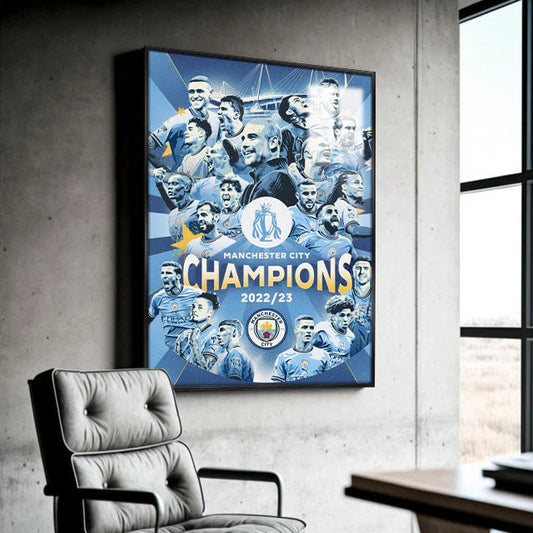 Manchester City Wall Art