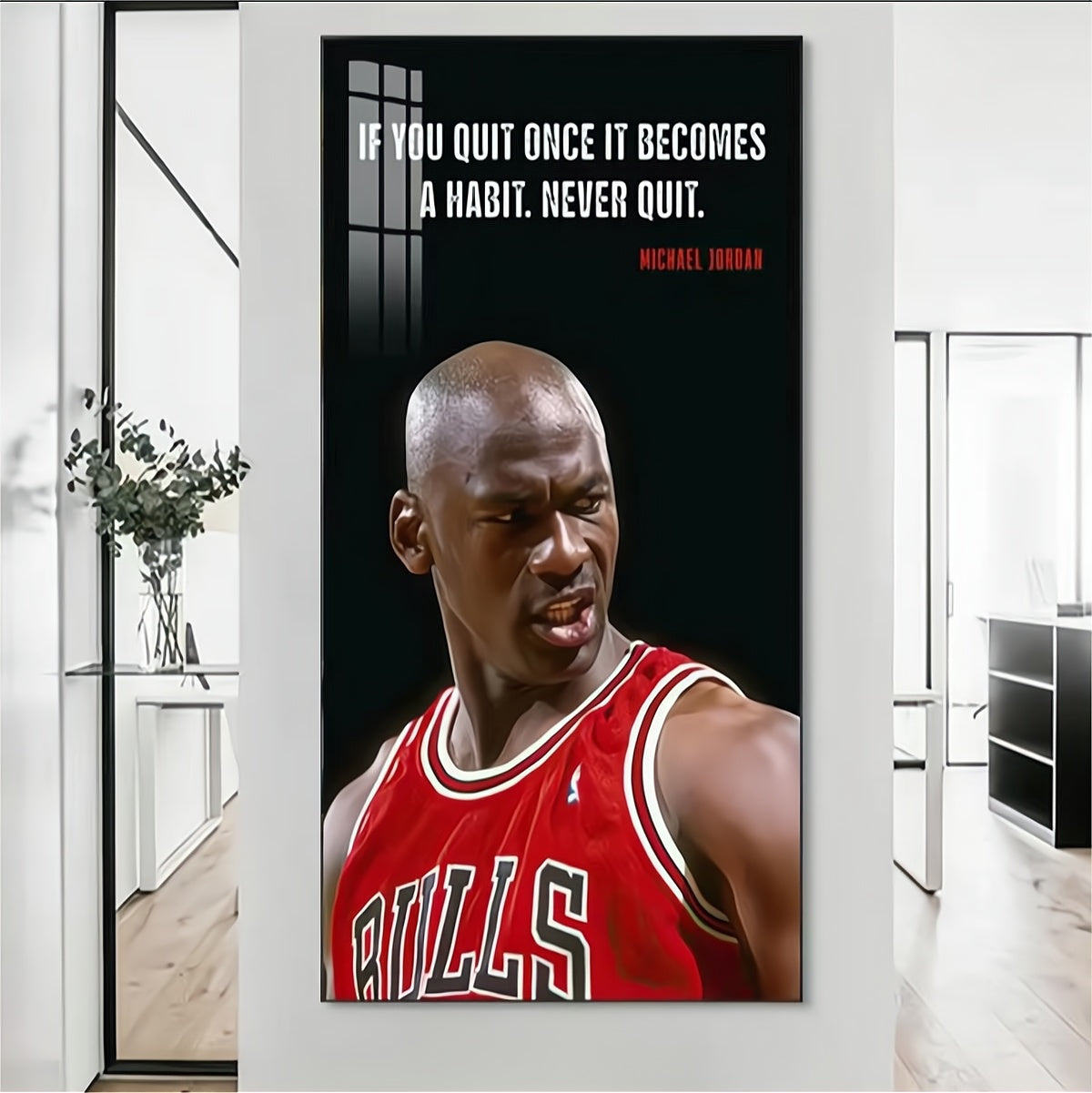 Arte de pared de Michael Jordan