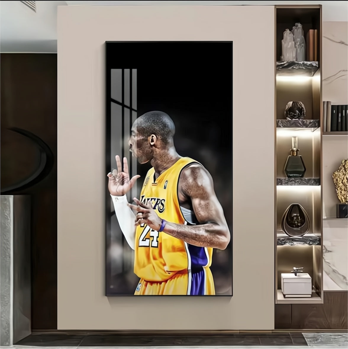 Arte de la pared de Kobe Bryant