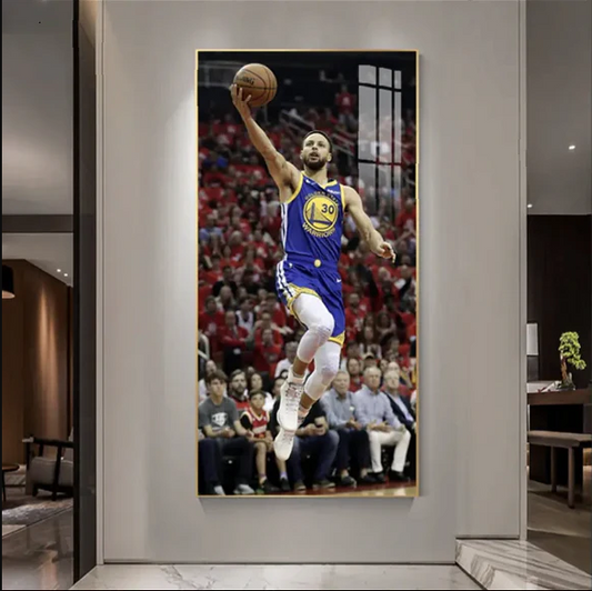 Arte de la pared de Stephen Curry