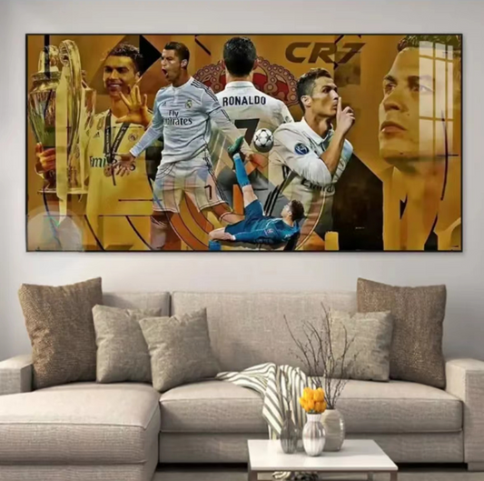 Cristiano Ronaldo Wandkunst