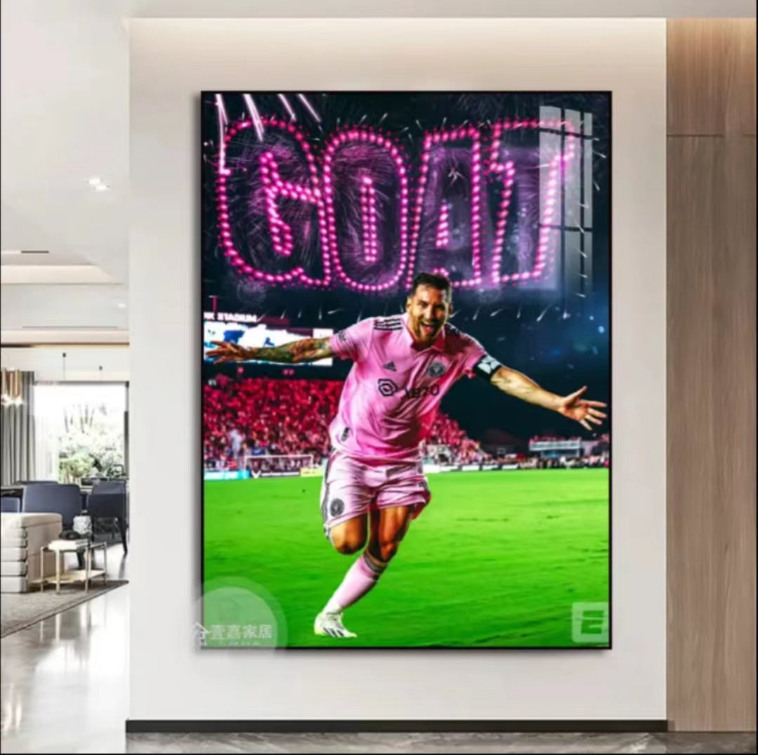 Lionel Messi Wall Art