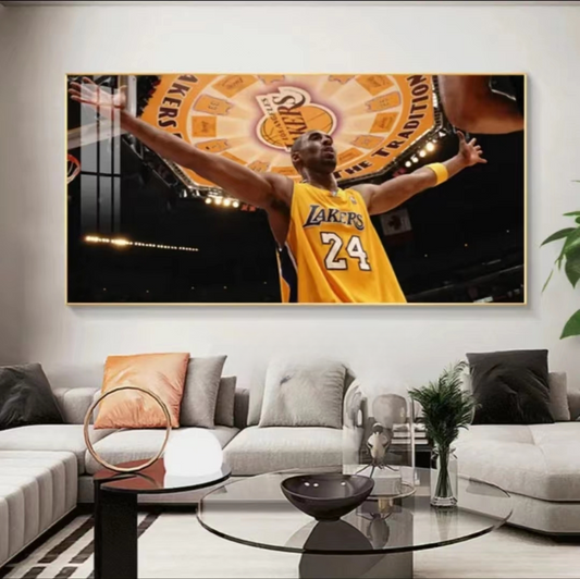 Arte de la pared de Kobe Bryant