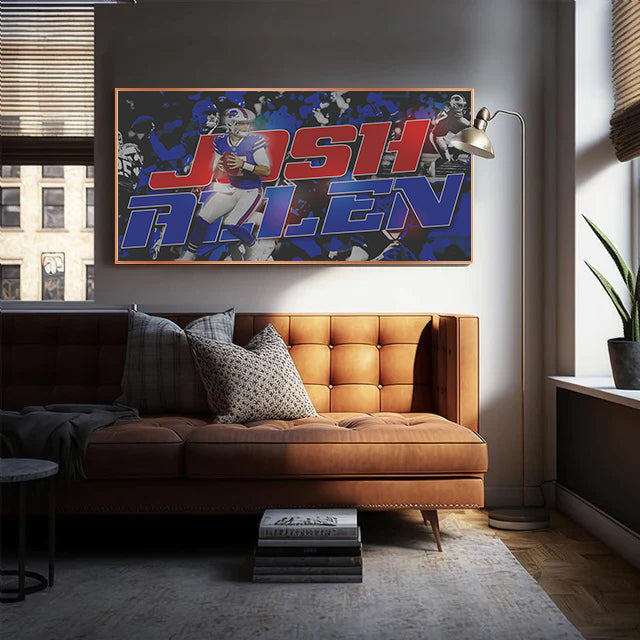 Josh Allen Wandkunst