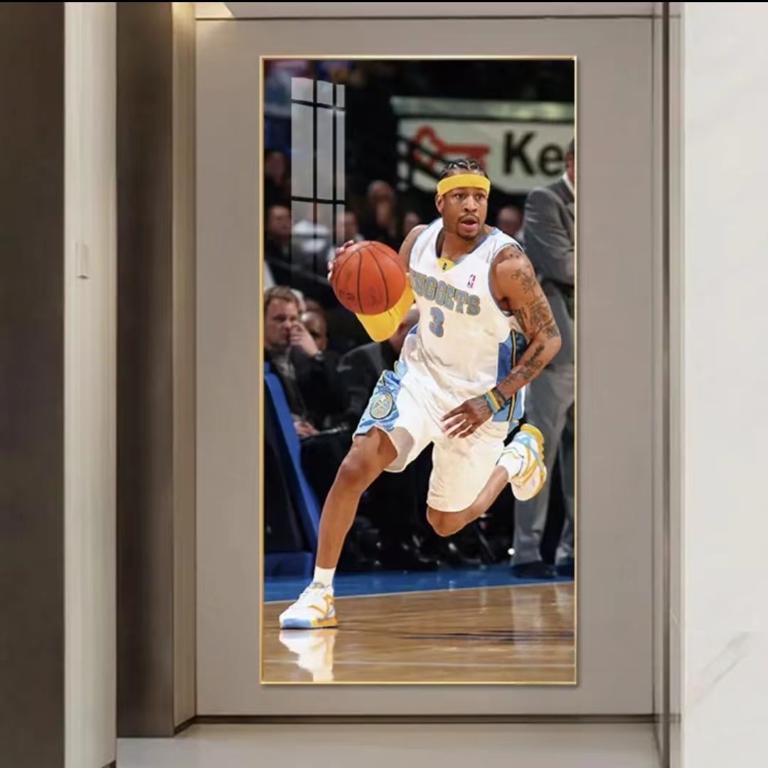 Allen Iverson most popular Decorative Wall Art